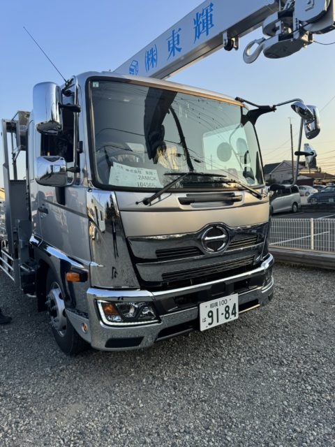 2025年2月大型ユニック車が納車されました