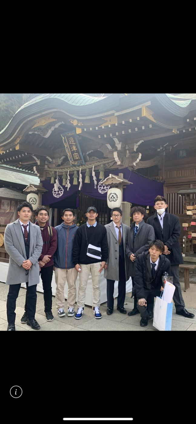 2021年 安全祈願の集合写真